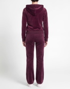 Juicy Couture Womens Sweatshirt Burgundy