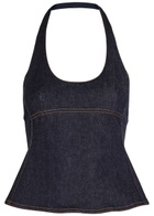 Jacquemus Le Haut De-nîmes Lavoir Denim top Navy