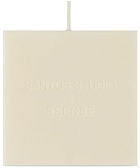 SANTOS.STUDIO SSENSE Exclusive White 'Blond' Candle