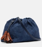 Zimmermann Cloud 91 Small denim clutch