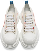 Alexander McQueen Off-White Tread Slick Low Sneakers