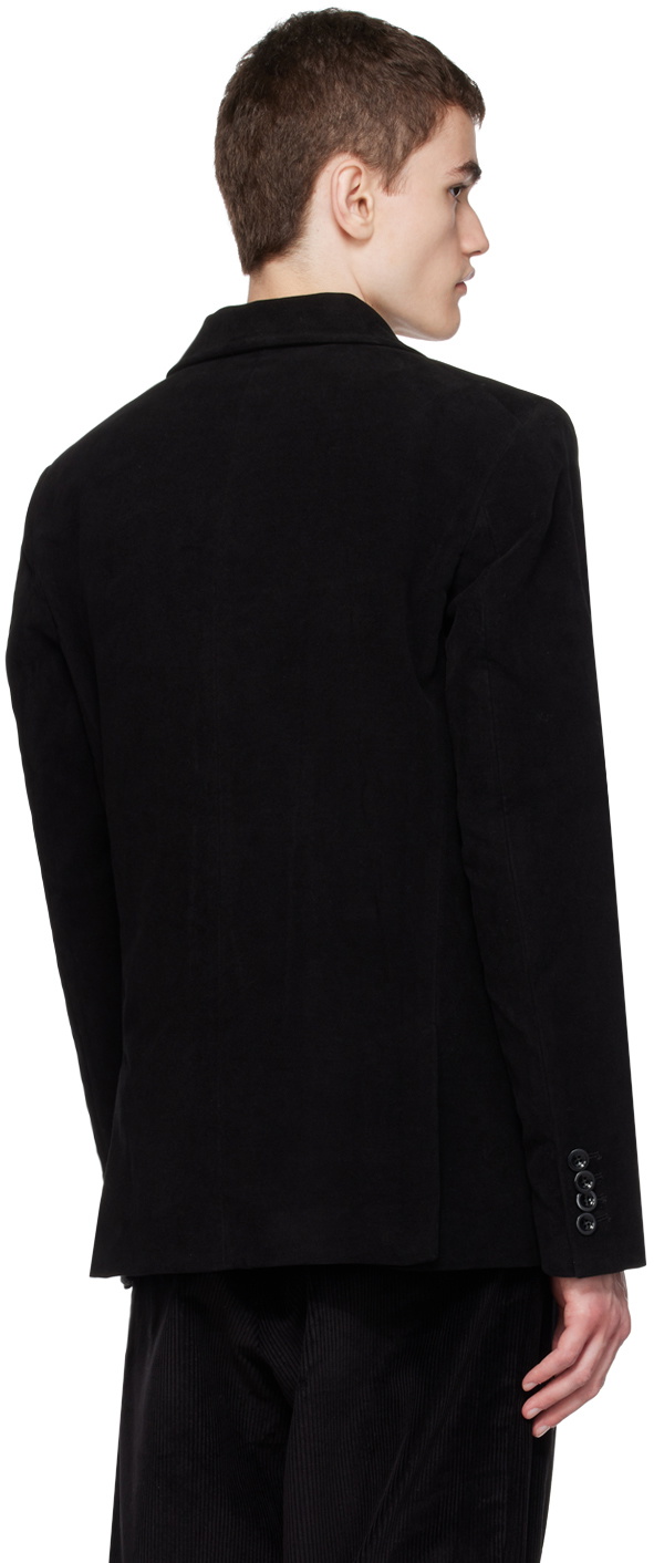 3MAN Black Two-Button Blazer