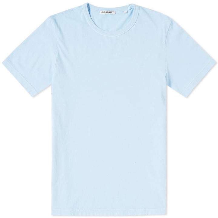 Photo: Our Legacy New Box Tee Blue