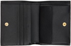 Marni Black Studded Bifold Wallet