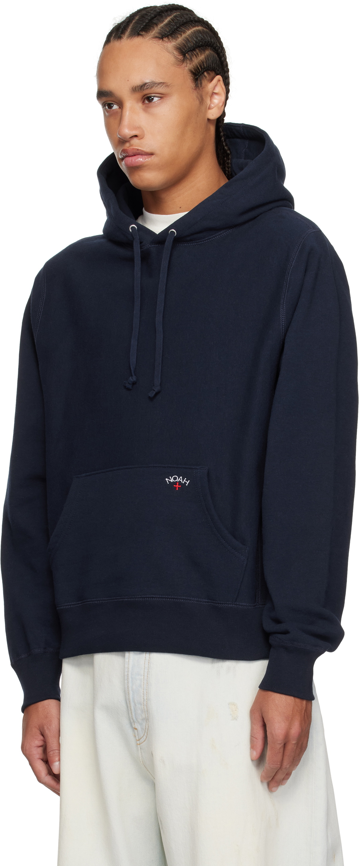 Noah Navy Core Classic Hoodie Noah NYC