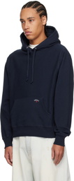 Noah Navy Core Classic Hoodie