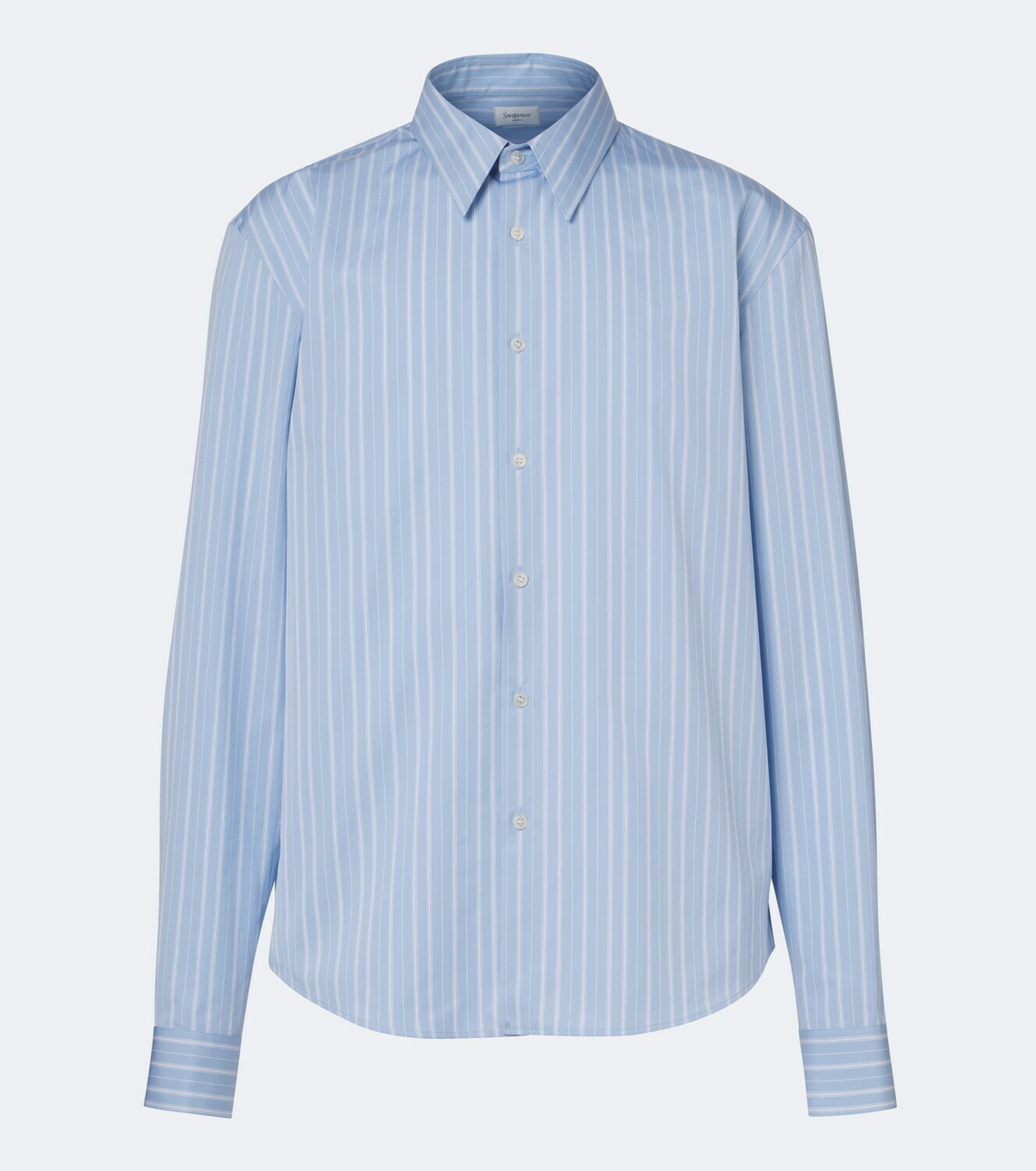 Saint Laurent Striped cotton poplin shirt