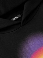 MSFTSrep - Logo-Print Cotton-Jersey Hoodie - Black