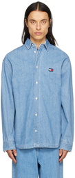 Tommy Jeans Blue Retro Denim Shirt