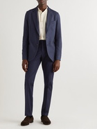 Loro Piana - Unstructured Cashmere and Silk-Blend Blazer - Blue