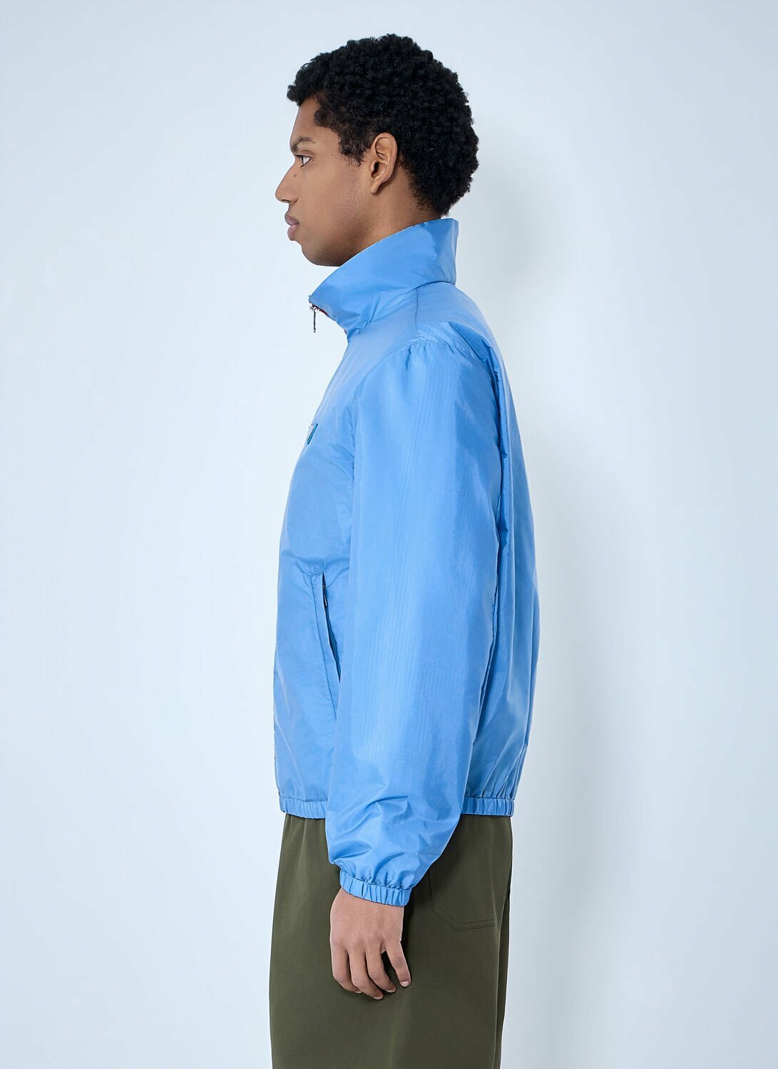 Prada High-Neck Zip Jacket Prada