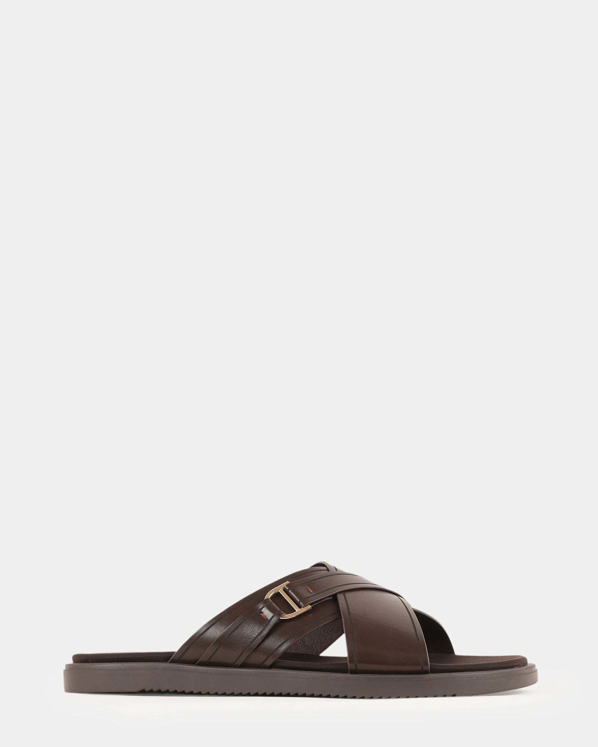Steve Madden Samos Sandals in Brown