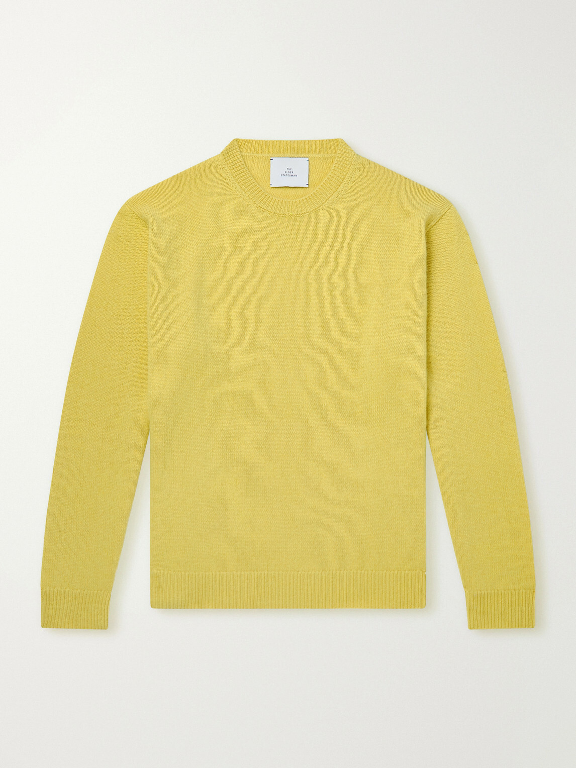 The Elder Statesman - Statesman Cashmere Sweater - Yellow