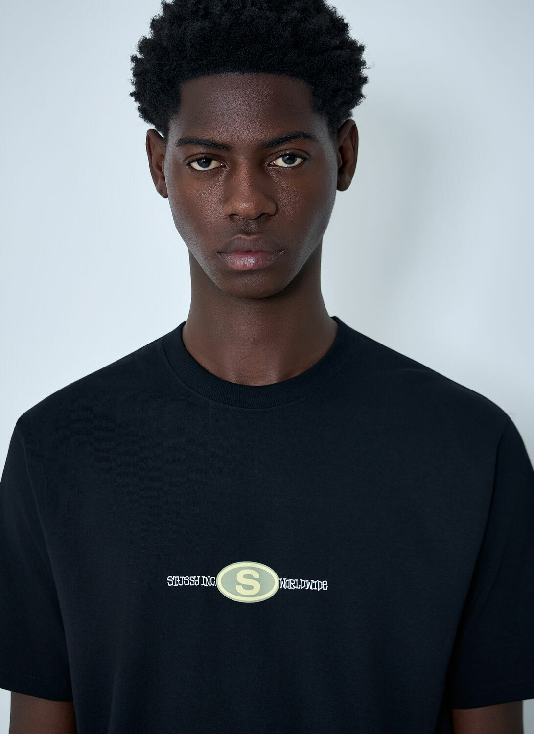 Stüssy Logo Motif T-Shirt