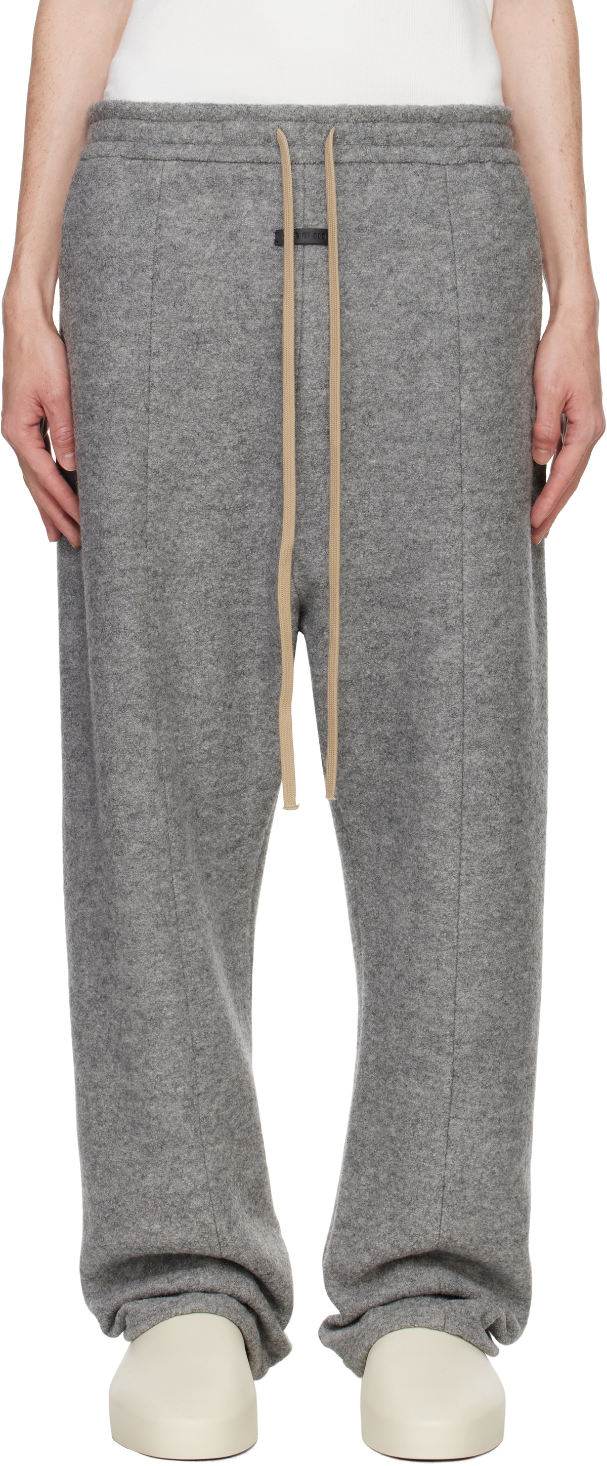 Fear of God Gray Boiled Wool Forum Lounge Pants Fear Of God