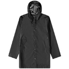 Stutterheim Men's Stockholm LW Raincoat in Black