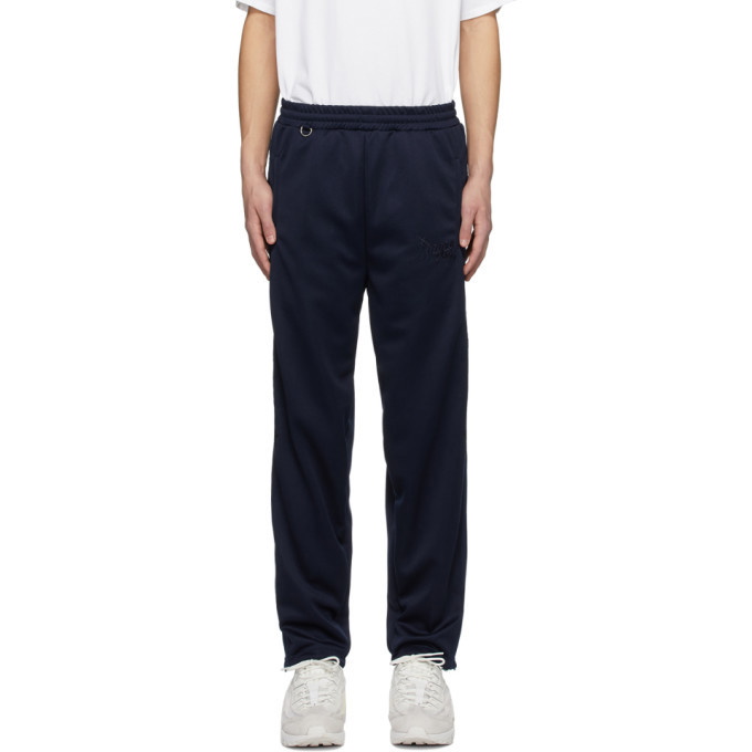 Doublet Navy Chaos Embroidery Track Pants Doublet
