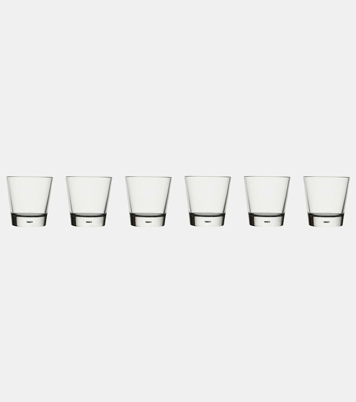 Fornasetti Occhio e Bocca set of 6 glasses