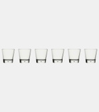 Fornasetti Occhio e Bocca set of 6 glasses