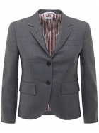THOM BROWNE - Cropped Wool Twill Jacket