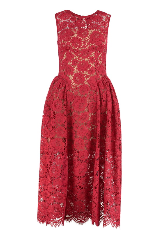 Photo: self-portrait Lace Midi Dress