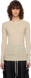 Rick Owens Off-White Temple Rib LS T-shirt