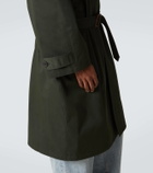 Balenciaga Belted cotton car coat
