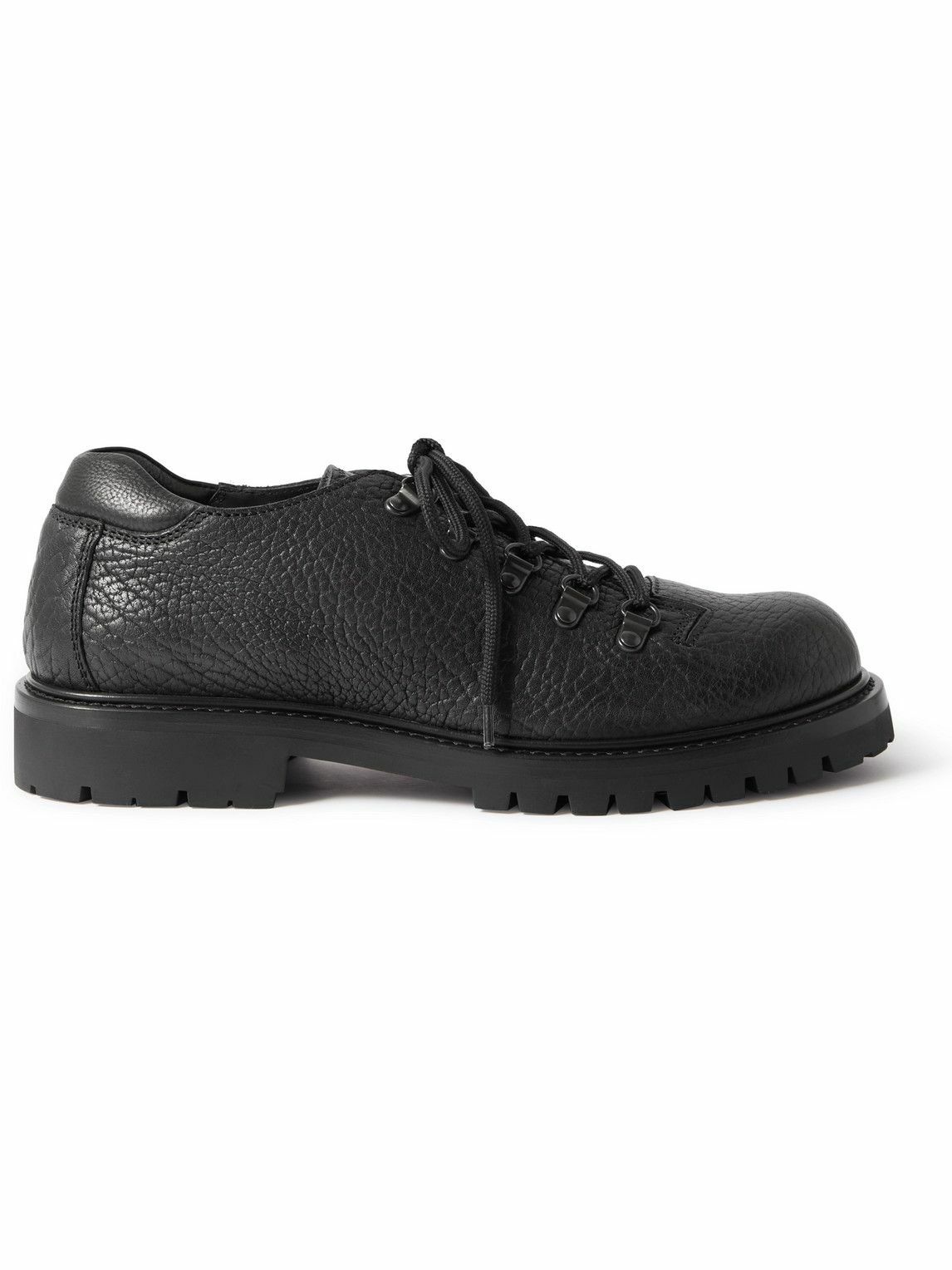 Officine Creative - Full-Grain Leather Derby Shoes - Black Officine ...