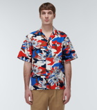 Moncler - Printed cotton bowling shirt