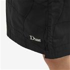 Dime Men's Wave Quilted Shorts in Black