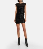 Rta - Isabella vinyl minidress