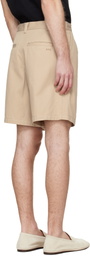 A.P.C. Beige Otis Bermuda Shorts