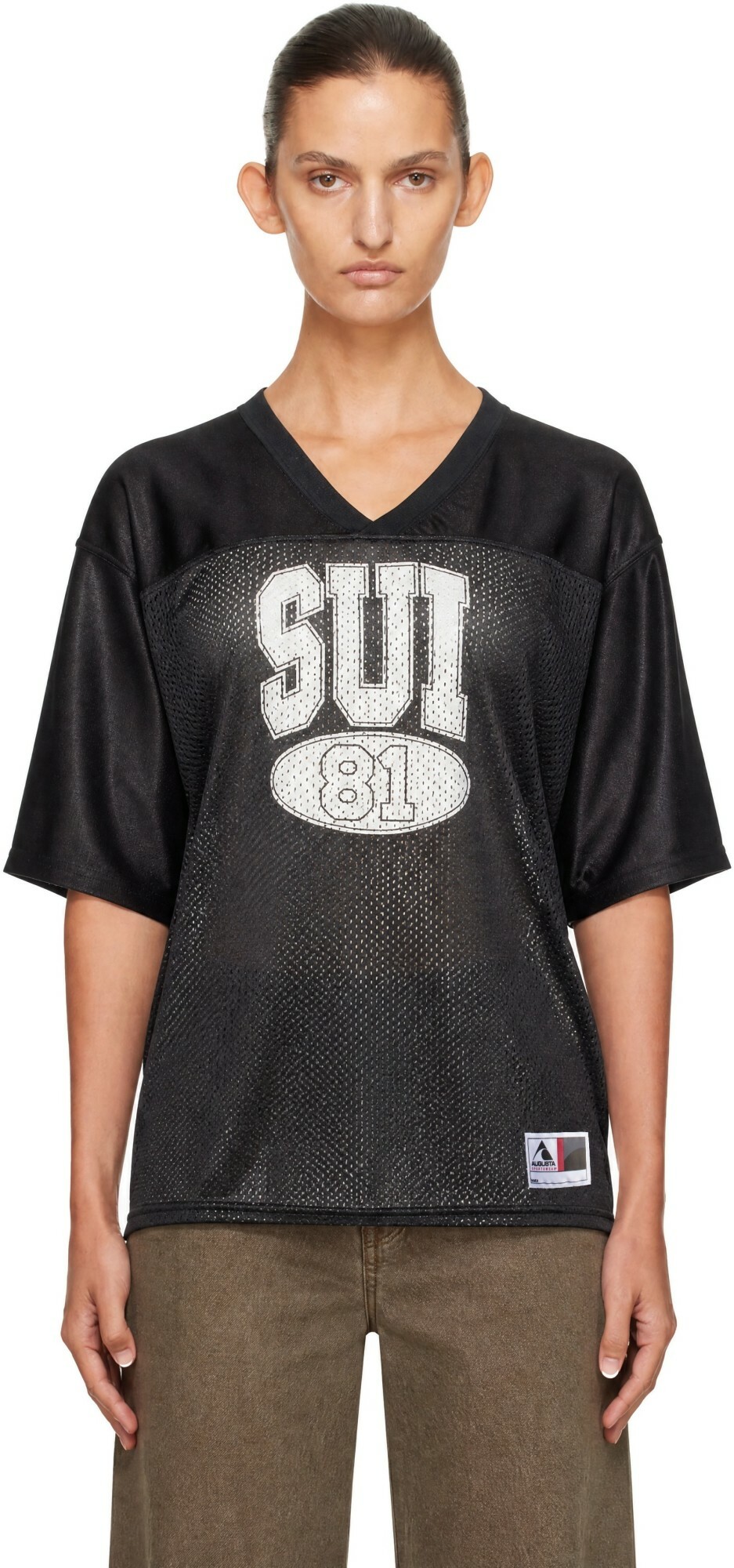 Anna Sui Black 'Sui 81' Jersey