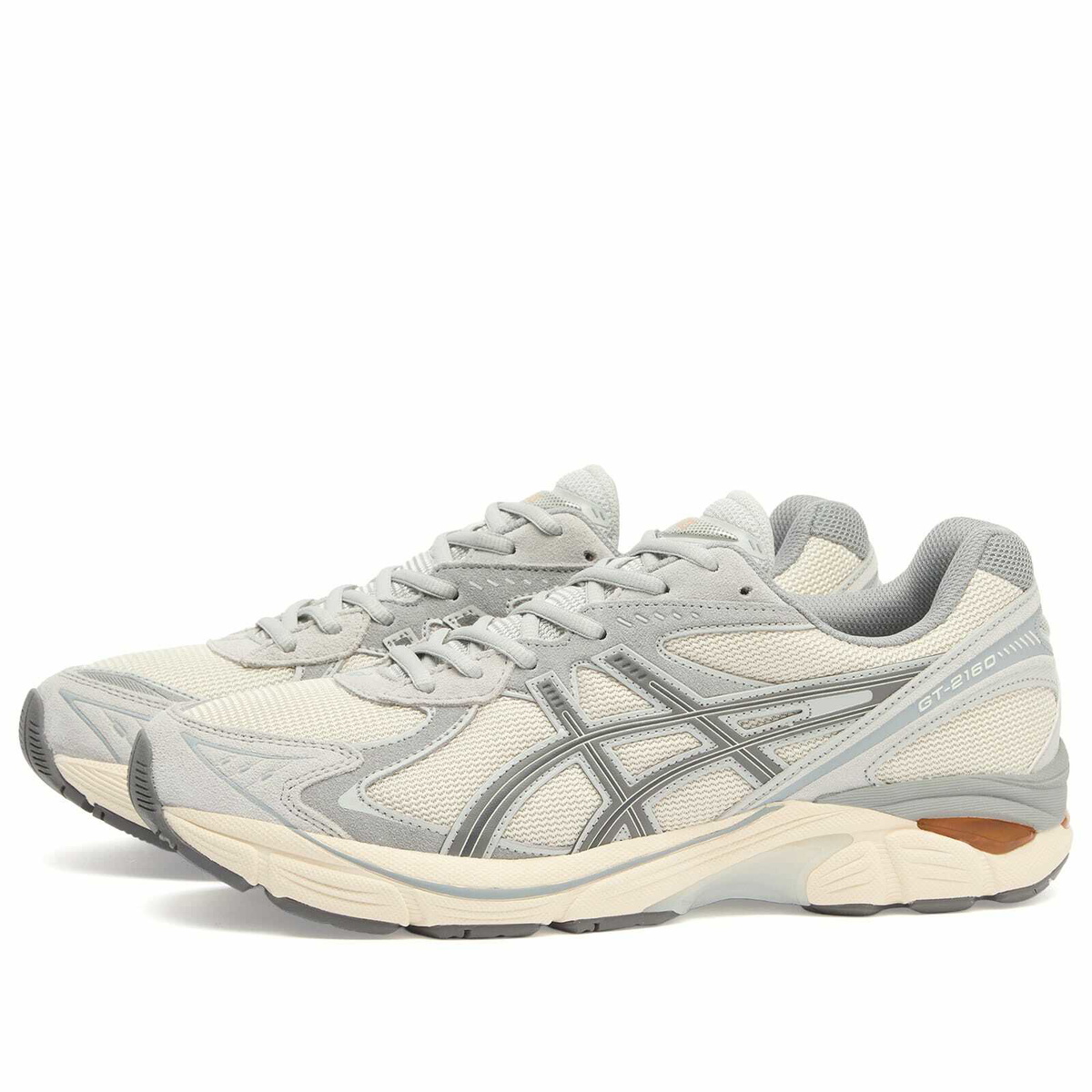 Asics Gt-2160 Sneakers in Cream/Carbon