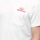 Battenwear Men's Team Pocket T-Shirt in White