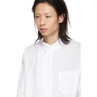 D.Gnak by Kang.D White Asymmetry Shirt