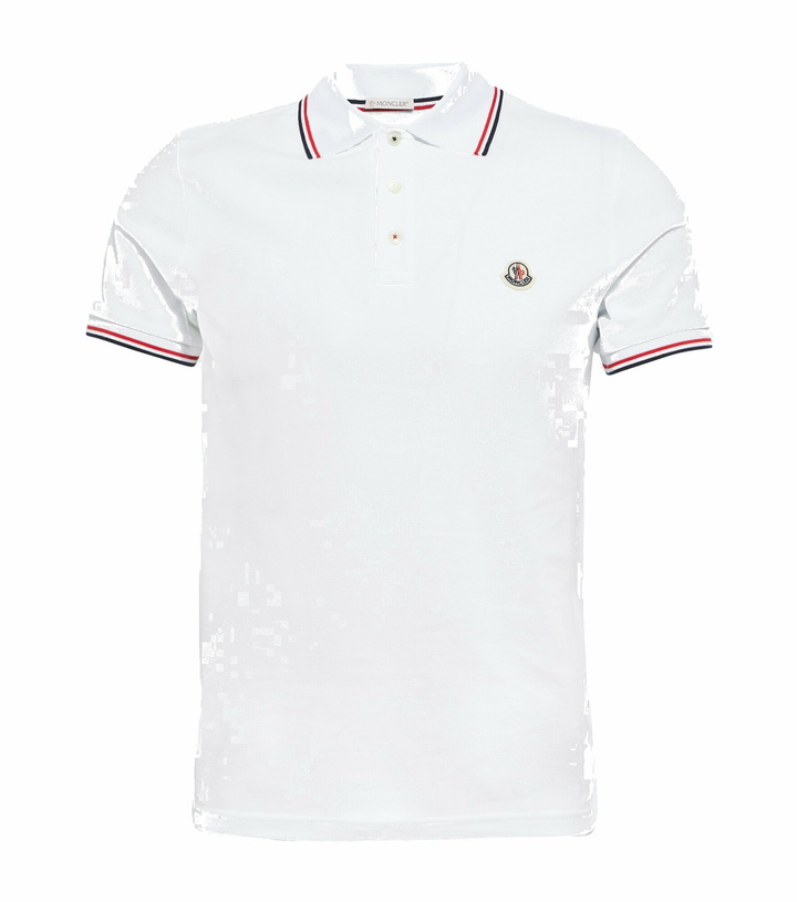 Photo: Moncler - Cotton piqué polo shirt