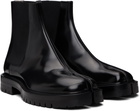 Maison Margiela Black Tabi Chelsea Boots