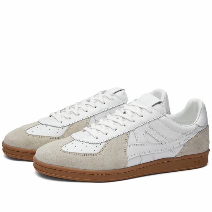 Photo: AMI Men's Low Top Sneakers in White