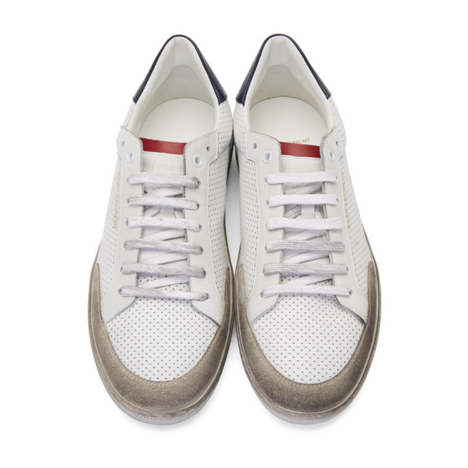 Saint Laurent White Court Classic SL/10 Sneakers Saint Laurent