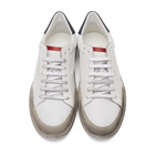 Saint Laurent White Court Classic SL/10 Sneakers