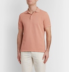 TOM FORD - Slim-Fit Cotton-Piqué Polo Shirt - Pink