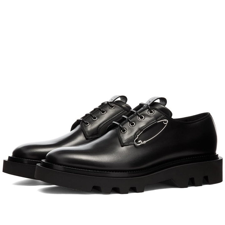 Photo: Givenchy Safety Pin Combat Derby Shoe