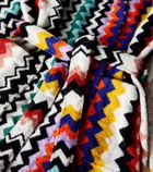 Missoni Best Zigzag cotton terry bathrobe