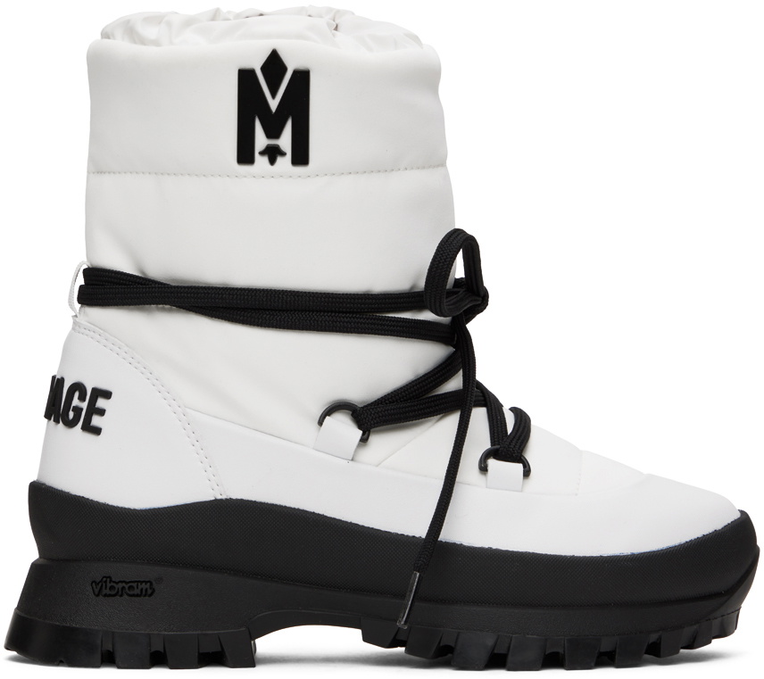 【関税込み】MACKAGE ホワイト Conquer ブーツ MACKAGE White Conquer Boots Mackage
