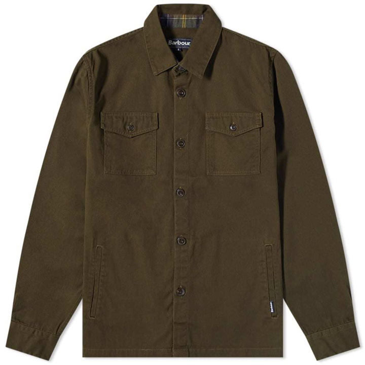 Photo: Barbour Essential Twill Overshirt
