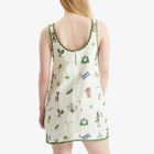ALÉMAIS Women's Play Embroidered Mini Dress in Cream