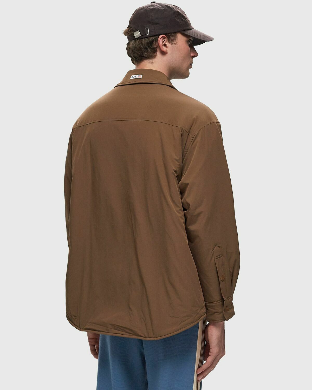 Autry Action Shoes Shirt Jacket Main Brown Overshirts
