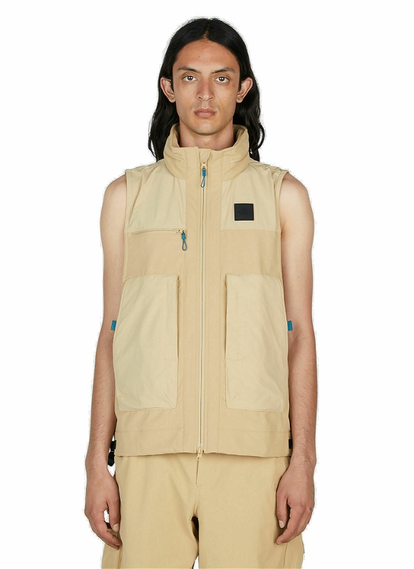 Photo: The North Face Black Series - Hooded Gilet Jacket in Beige