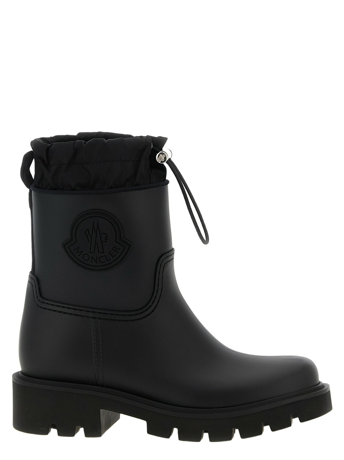 Moncler Women's Ginette Rain Boot in Black Moncler